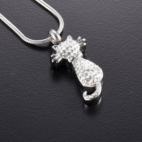Pet Cat Heart Cremation Urn Necklace for Ashes Memorial Necklace Cremation  Jewelry Keepsake Ashes with FREE Funnel Kit and Velvet Jewelry Box - Yahoo  Shopping