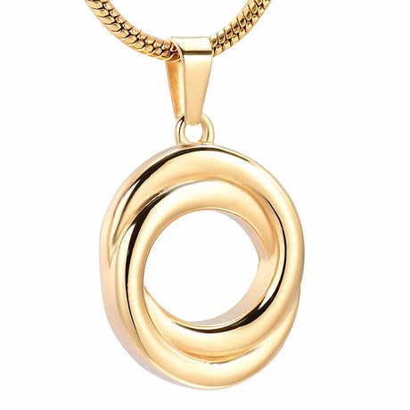 Stainless Circle of Life Fingerprint Necklace, Circle of Life Cremation  Jewelry Pendants