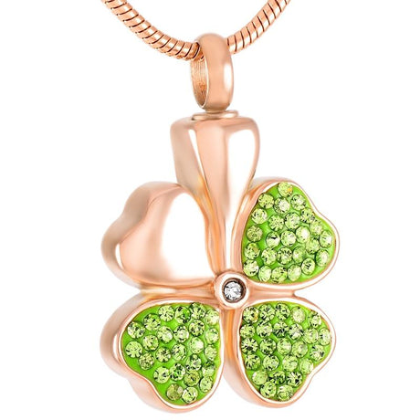 Women's Four Leaf Clover Pendant Necklace