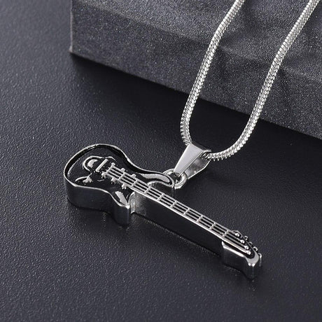 Guitar on sale cremation jewelry