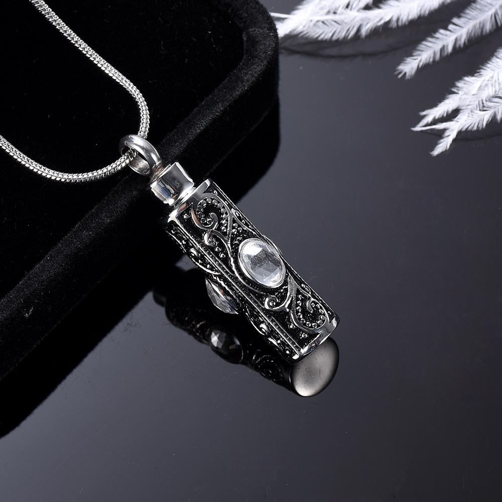 Sterling Silver Cremation Necklace Urn Necklace Prayer Box -  Hong Kong