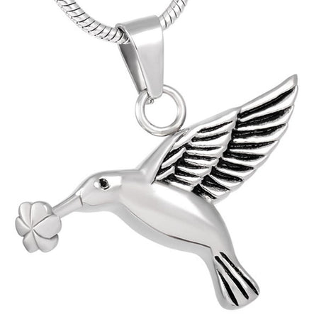 Hummingbird jewelry for on sale ashes