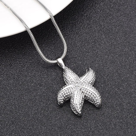 Starfish & Wave on Abalone Cremation Pendant, Loss cheapest of Pet, Loss of Dog, Memorial Pendant, Sympathy Gift, Ashes Pendant