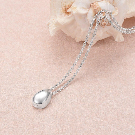 Sterling Silver Tear Drop Pendant